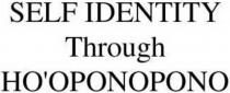 self identity through ho'oponopono