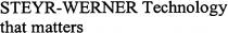 steyr-werner technology that matters