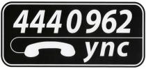 444 o 962 ync