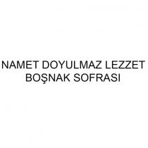 namet doyulmaz lezzet boşnak sofrası