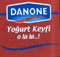 danone yoğurt keyfi o la la.