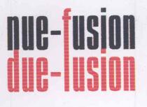 nue-fusion due-fusion