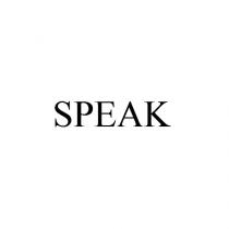 speak