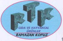 rtk gıda ve hayvansal ürünler ramazan kopuz