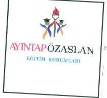 ayıntap özaslan eğitim kurumları