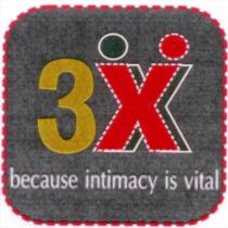 3x because intimacy is vital