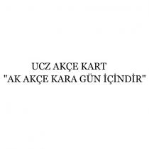 ucz akçe kart 