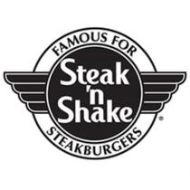 steak n shake famous for steakburger &