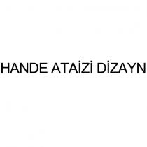 HANDE ATAİZİ DİZAYN