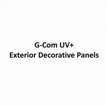 g-com uv+ exterıor decoratıve panels
