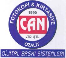 fotokopi&kırtasiye 1990 can ozalit dijital baskı sistemleri