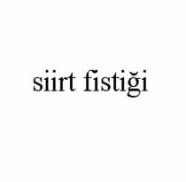 siirt fistiği