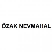 özak nevmahal