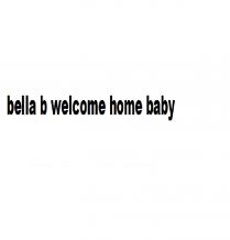 bella b welcome home baby