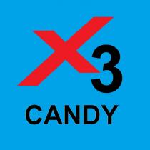 x3 candy