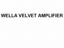 wella velvet amplifier