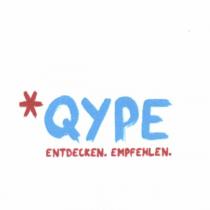 *qype entdecken. empfehlen.