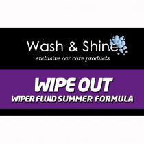 wash&shine exclusive car care wipe out wiper fluid summer formula