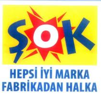 şok hepsi iyi marka fabrikadan halka