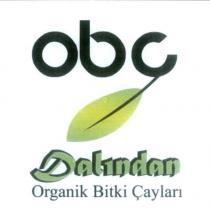 obc dalından organik bitki çayları