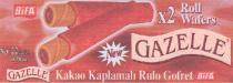 bifa x2 roll wafers gazelle kakao kaplamalı rulo gofret bifa