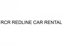 rcr redline car rental