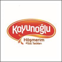 KOYUNOĞLU HÖŞMERİM SÜT TATLILARI