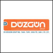 er düzgün grup inş. taah. turz. gıda tic. san. ltd.şti.