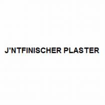 J'NTFINISCHER PLASTER