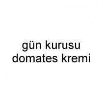 gün kurusu domates kremi
