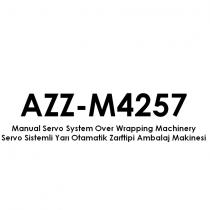 azz-m4257 manual servo system over wrapping machinery servo sistemli yarı otamatik zarftipi ambalaj makinesi