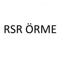 rsr örme