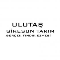 ulutaş giresun tarim gerçek findik ezmesi