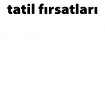 tatil fırsatları