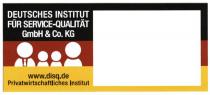 deutsches institt für service-qualitat gmbh & co.kg www.disq.de privatwirtschaftliches instit