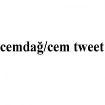 cemdağ/cem tweet