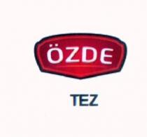 özde tez