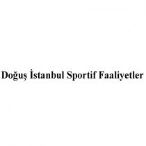 doğuş istanbul sportif faaliyetler