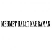 mehmet halit kahraman