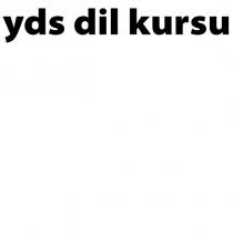 yds dil kursu
