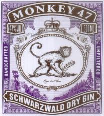 monkey 47 schwarzwald dry gin