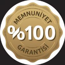 memnuniyet %100 garantisi