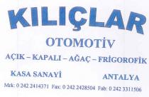 kılıçlar otomotiv