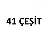 41 çeşit