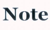 note