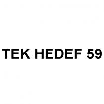 tek hedef 59