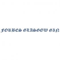 forbes glasgow gin