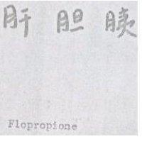 肝膽胰 Flopropione