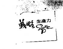 戰略生產力 Strategic PRODUCTIVITY