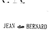 JEAN de BERNARD